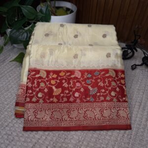 Moona silk with Meenakari