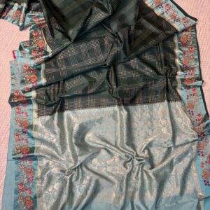 Dhupiyana Tusser with tread work