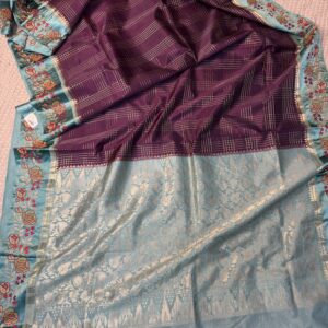 Dhupiyana Tusser with tread work