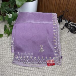 Work saree