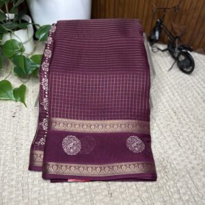 Viscose georgette