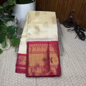 Mangalagiri stitched border