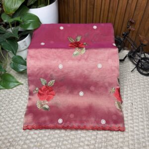 Fancy work saree