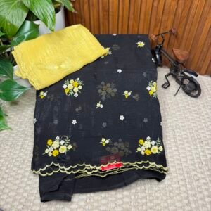 Work saree
