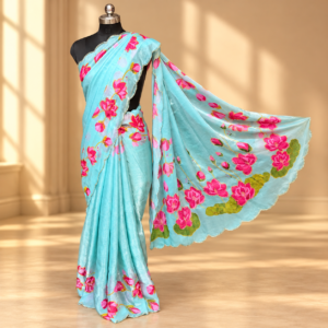 Work saree