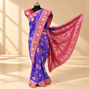 Banaras khaddi georgette