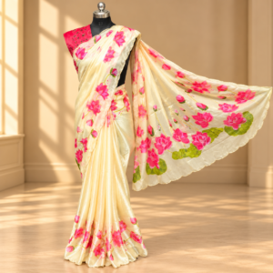 Work saree