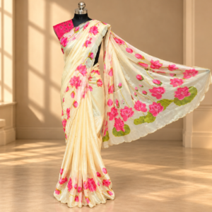 Work saree
